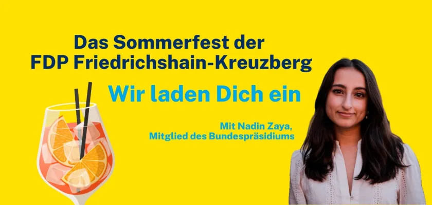 Gelber Header mit Veranstaltungstitel